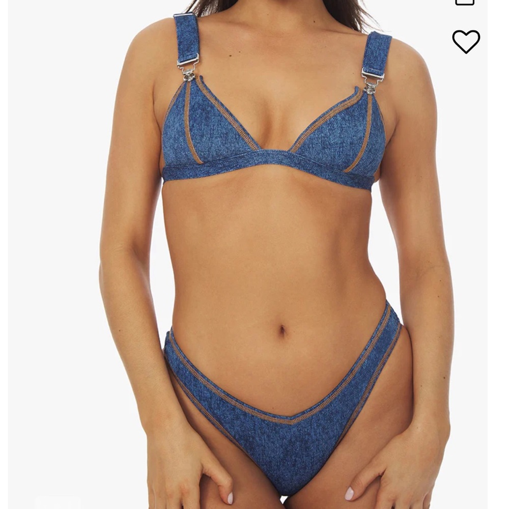 NWT WeWoreWhat Overall Bikini